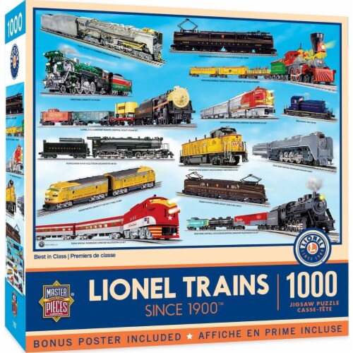 Masterpieces Lionel Trains 1000 Piece Jigsaw Puzzle Vintage Toy Train Nostalgia Puzzle 1000pcs Mariano s