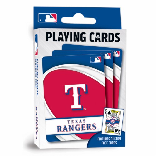 MasterPieces MLB Texas Rangers Playing Cards Perspective: front