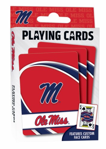 MasterPieces® NCAA Mississippi Playing Cards Perspective: front