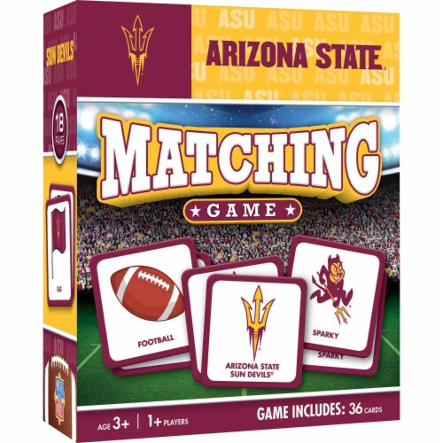 MasterPieces® NCAA Arizona State Matching Game Perspective: front
