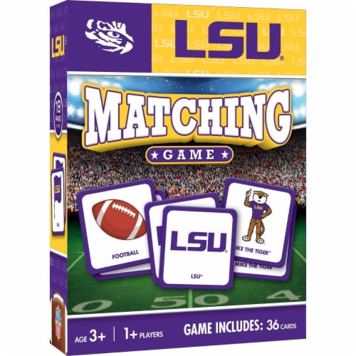 Classic Impressions LSU® Matching Game Perspective: front