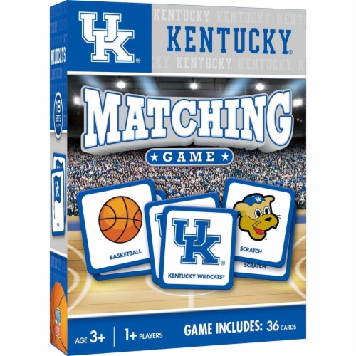 Masterpieces Kentucky Wildcats Matching Game Cards Perspective: front