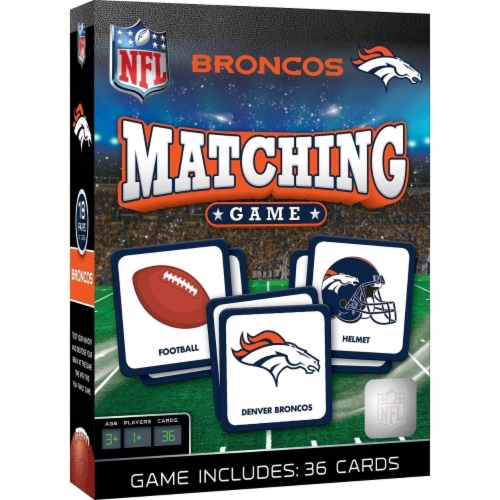 Classic Impressions NFL Denver Broncos Matching Game Perspective: front