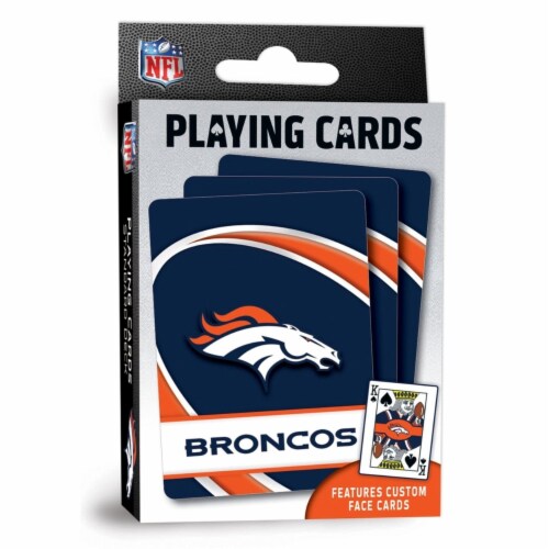 Classic Impressions Denver Broncos Playing Cards Perspective: front