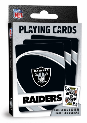 Classic Impressions Las Vegas Raiders Playing Cards Perspective: front