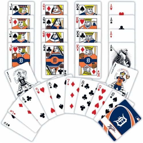 MasterPieces® MLB Detroit Tigers™ Playing Cards Perspective: front
