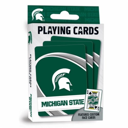 Classic Impressions NCAA Michigan State® Playing Cards Perspective: front