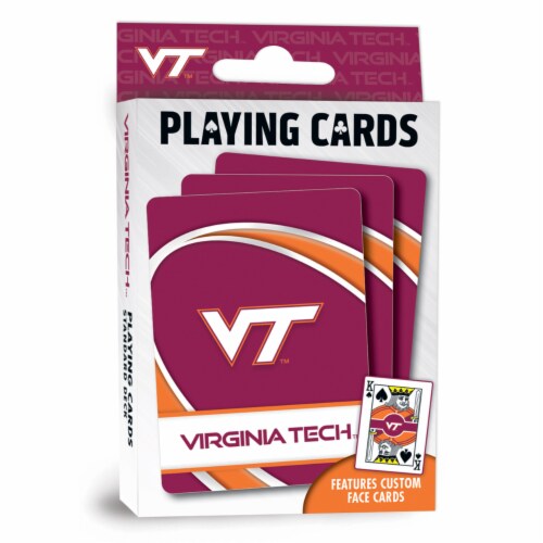 Virginia Tech Playing Cards Perspective: front
