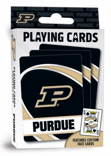 MasterPieces® NCAA Purdue Playing Cards Perspective: front