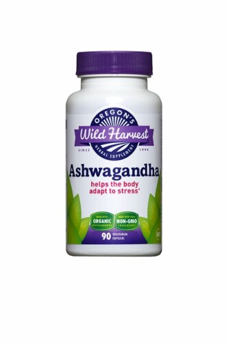 Oregon's Wild Harvest Ashwagandha Supplement Perspective: front