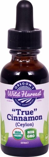 Oregon's Wild Harvest True Cinnamon Extract Perspective: front