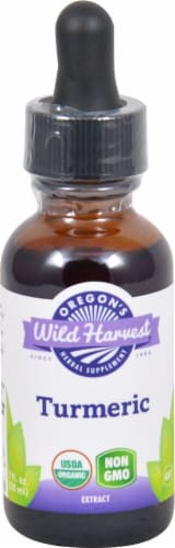 Oregon's Wild Harvest Turmeric Extract Perspective: front