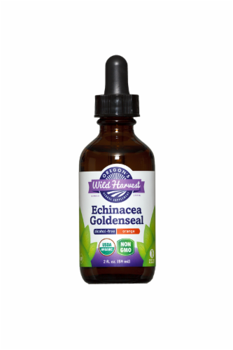 Oregon's Wild Harvest Echinacea Goldenseal Perspective: front