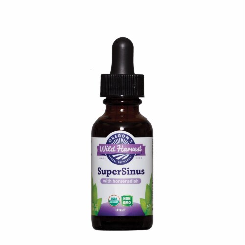 Oregons Wild Harvest SuperSinus with Horseradish Extract Perspective: front