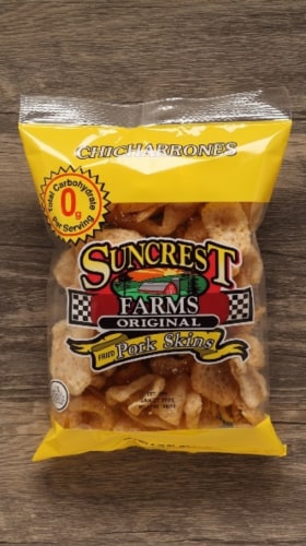 Suncrest Farms Original Fried Pork Skins Perspective: front