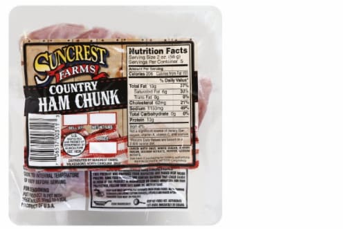 Suncrest Farms Country Ham Chunk Perspective: front