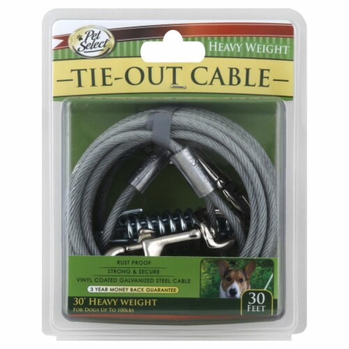 Pet Select Tie-Out Cable Perspective: front