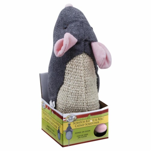 Pet Select Scratch Rattle & Roll Mouse Perspective: front