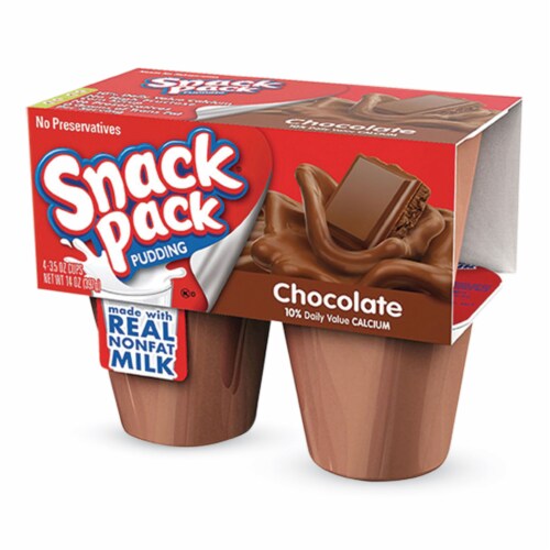 Pudding Cups, Chocolate, 3.5 oz Cup, 48/Carton Pudding Cups, Chocolate, 3.5 oz Cup, 48/Carton