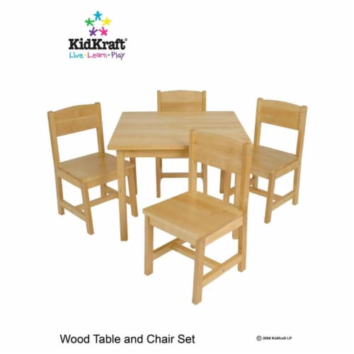 Kid Kraft Farmhouse Table Chair Set 21421 1 Kroger