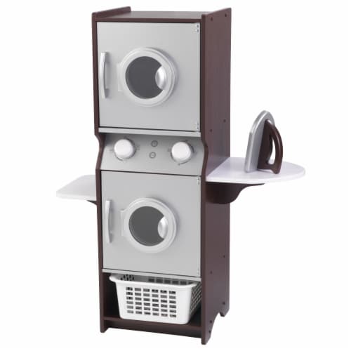 KidKraft Laundry Playset - Espresso Perspective: front