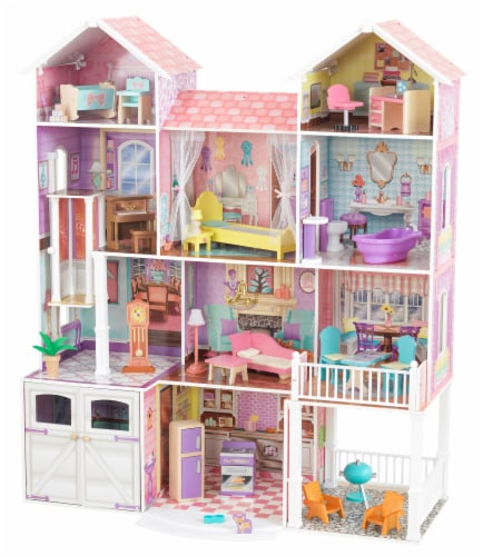 KidKraft Country Estate Dollhouse Perspective: front