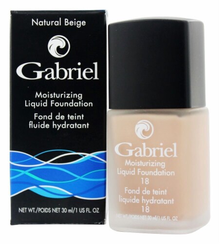 Gabriel Natural Beige Moisture Liquid Foundation Perspective: front