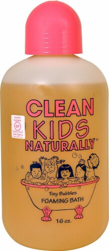 Clean Kids Naturally Tiny Bubbles Foaming Bath Perspective: front