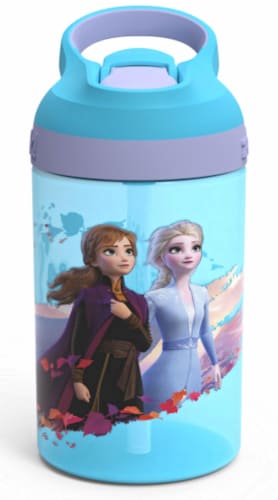 Zak! Designs Frozen 2 Leak-Proof Tumbler with Flexible Straw, 15