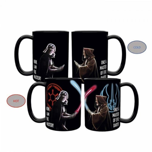 Star Wars Vader vs Obi Wan Color Change Mug