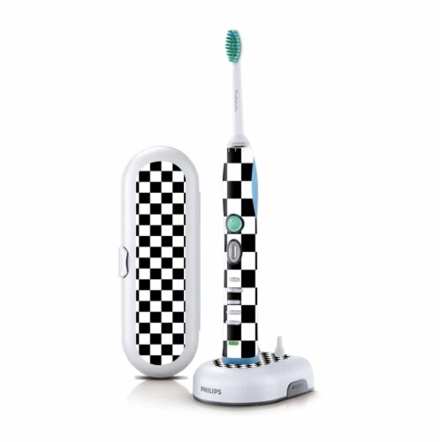 MightySkins PHSOFX7-Check Skin for Philips Sonicare 7 Series Flexcare Plus Rechargeable - Che Perspective: front