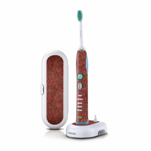 MightySkins PHSOFX7-Neo Rose Pattern Skin for Philips Sonicare 7 Series Flexcare Plus Recharg Perspective: front