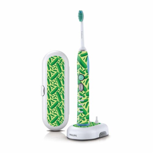 MightySkins PHSOFX7-Pickles Skin for Philips Sonicare 7 Series Flexcare Plus Rechargeable - P Perspective: front