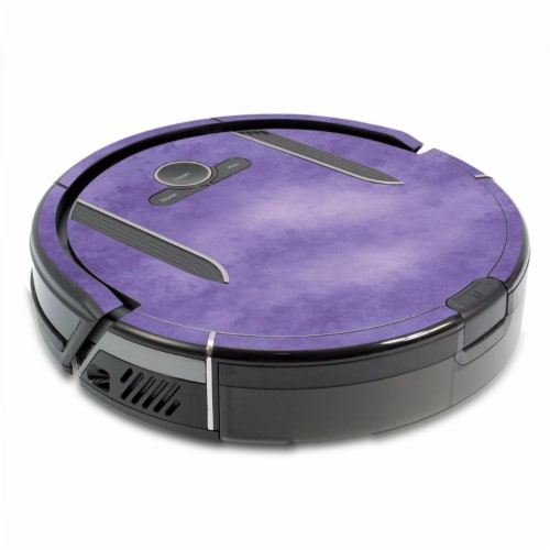 MightySkins SHIOR85MIN-Purple Airbrush Skin for Shark Ion Robot R85 Vacuum Minimal Cover - Pu Perspective: front