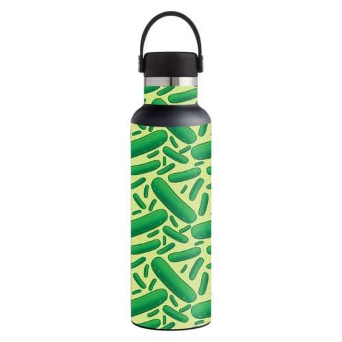 MightySkins HFST21-Pickles Skin for Hydro Flask 21 oz Standard Mouth - Pickles Perspective: front