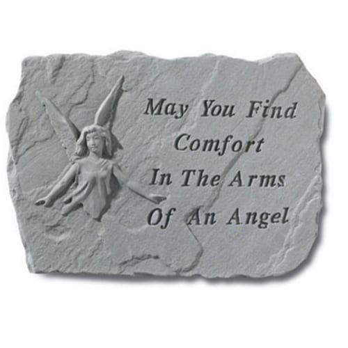 Kay Berry- Inc. 69320 May You Find Comfort In The Arms Of An Angel - Angel Memorial 18 Inches Perspective: front