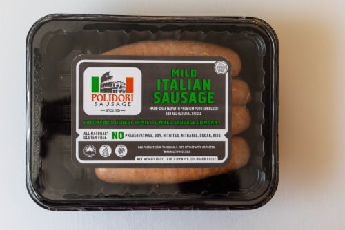 Polidori Mild Italian Sausage Perspective: front