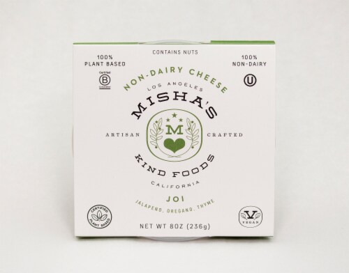 Misha's Dairy Free JOI Cheese Perspective: front