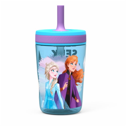 Zak! Designs Frozen 2 Leak-Proof Tumbler with Flexible Straw, 15 oz -  Baker's