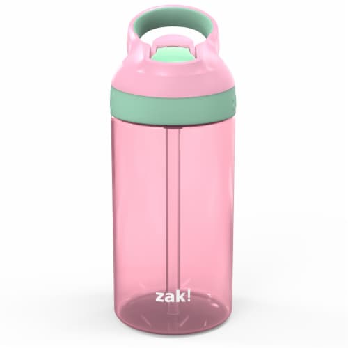 Zak! Designs Pink Coral-Neo Mint Atlantic Bottle Perspective: front