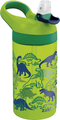 Zak! Designs Dino Camo Plastic Water Bottle Perspective: front
