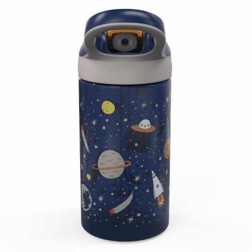 Zak! Designs® Space Plastic Water Bottle Perspective: front