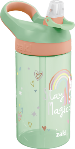 Zak! Designs Unicorn Plastic Water Bottle Perspective: front