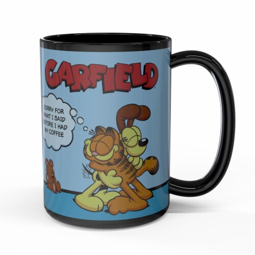 ceramic garfield mug