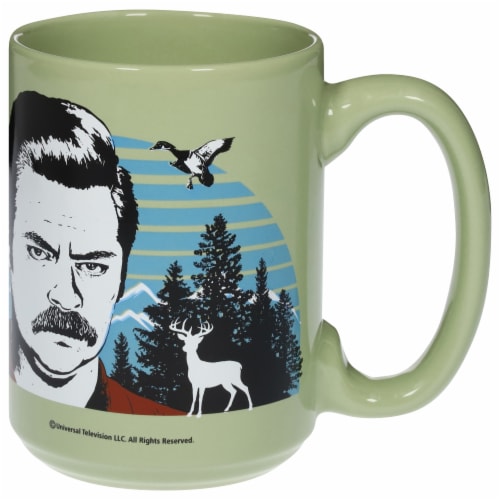 Zak! Designs Parks And Recreation Large Ceramic Mug, 1 ct - Kroger