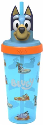 Zak! Designs Bluey Super Sipper Tumbler Perspective: front
