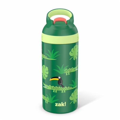 Zak Designs 12 oz. Durable Stainless Steel Kids Water Bottle with