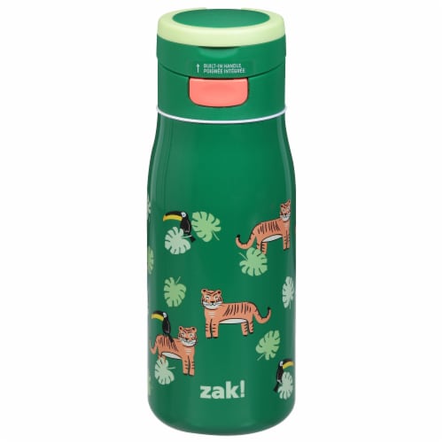 Zak!® Dinomite Stainless Steel Double Wall Vacuum Pasco Bottle Perspective: front