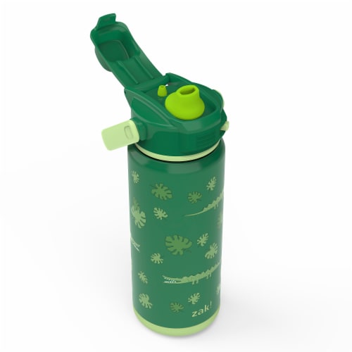 Jungle Joy Antimicrobial Stainless Steel Double Wall Vacuum Beacon Bottle Perspective: front