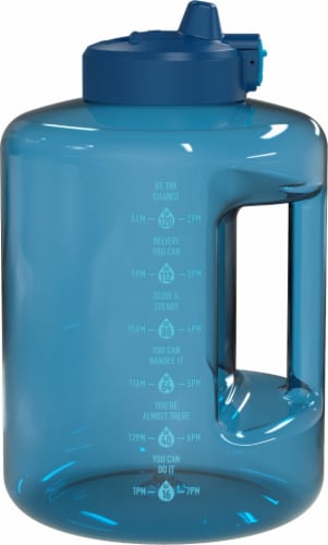 Zak! Indigo PETG Challenger Sip Bottle Perspective: front